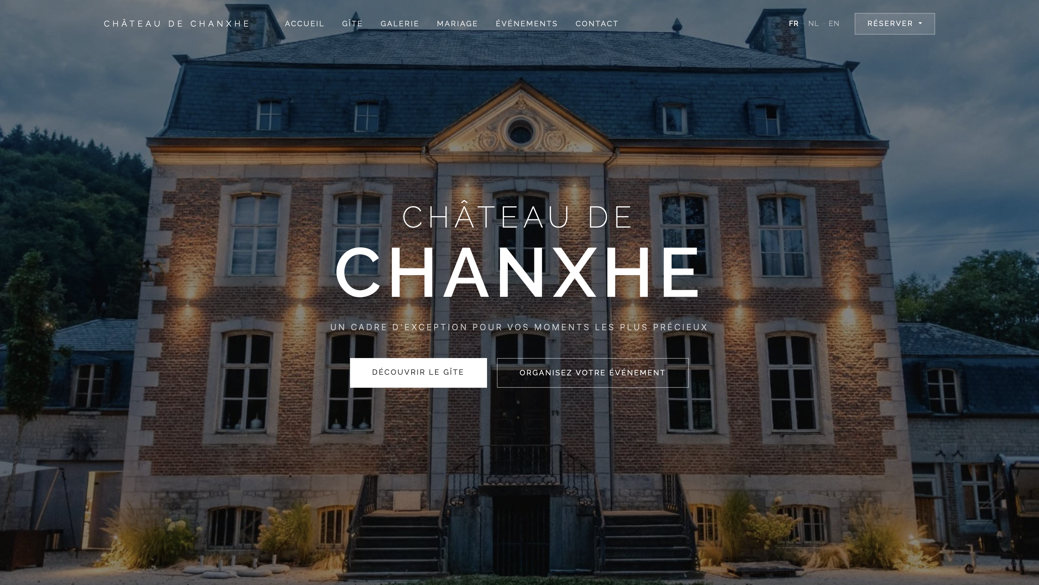 Aperçu du site Château de Chanxhe